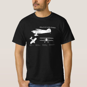 Pitts S-1C - Flugzeugkonzepte ABD T-Shirt