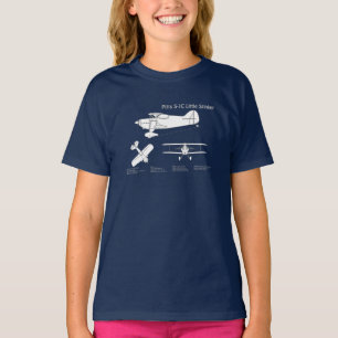 Pitts S-1C - Flugzeugkonzepte ABD T-Shirt