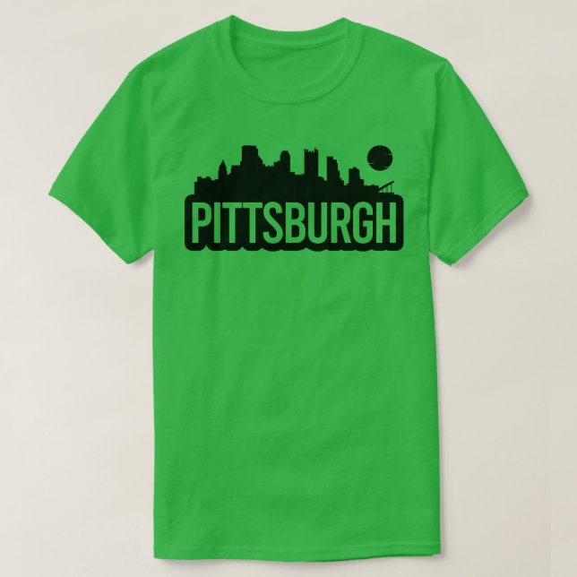 Pittsburg Skyline T-Shirt (Design vorne)
