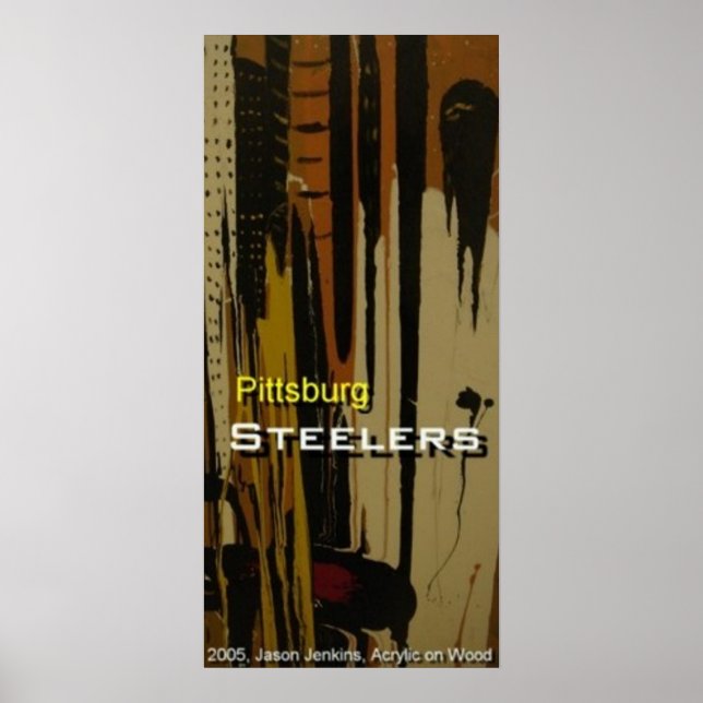 Pittsburg Steelers Poster (Vorne)
