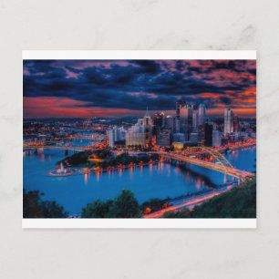 Pittsburgh3475 Postkarte