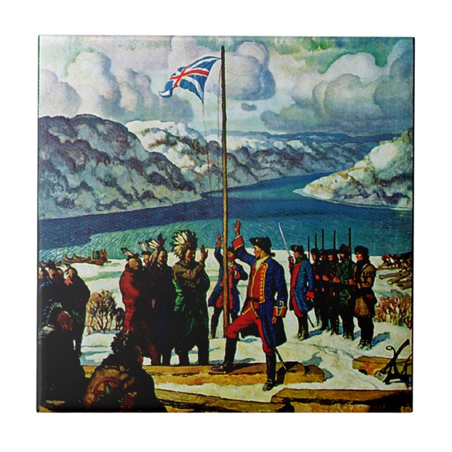 Pittsburgh am Anfang Fliese (Vorderseite)