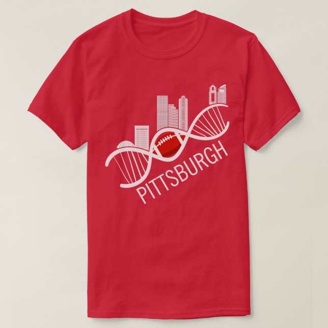 Pittsburgh American Football USA Pennsylvania USA T-Shirt (Design vorne)