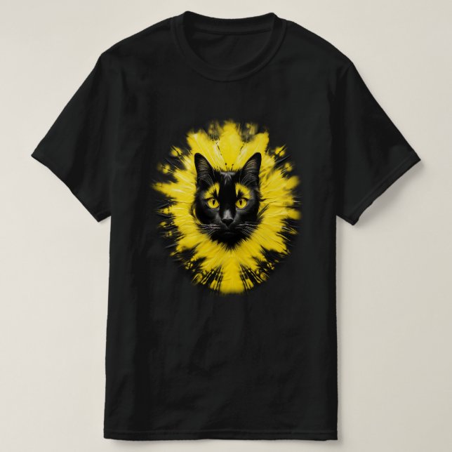 Pittsburgh Cat T-Shirt (Design vorne)