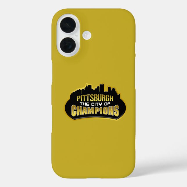 Pittsburgh City of Champs Case-Mate iPhone Hülle (Rückseite)