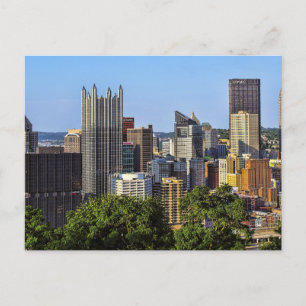 Pittsburgh City Pennsylvania Postkarte