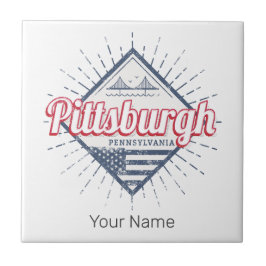 Pittsburgh City United Staaten Pennsylvania USA Fliese