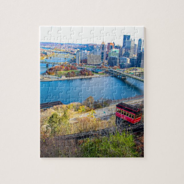 Pittsburgh Cityscape Puzzle (Vertikal)