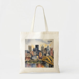 Pittsburgh Cityscape Tragetasche