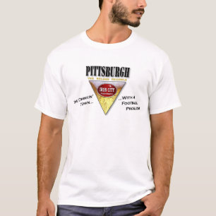 Pittsburgh Drinkin' Stadt mit einem Fußballproblem T-Shirt
