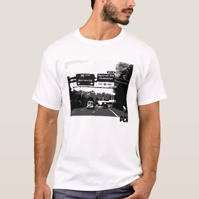 Pittsburgh-Eichhörnchen-Hügel T-Shirt (Vorderseite)