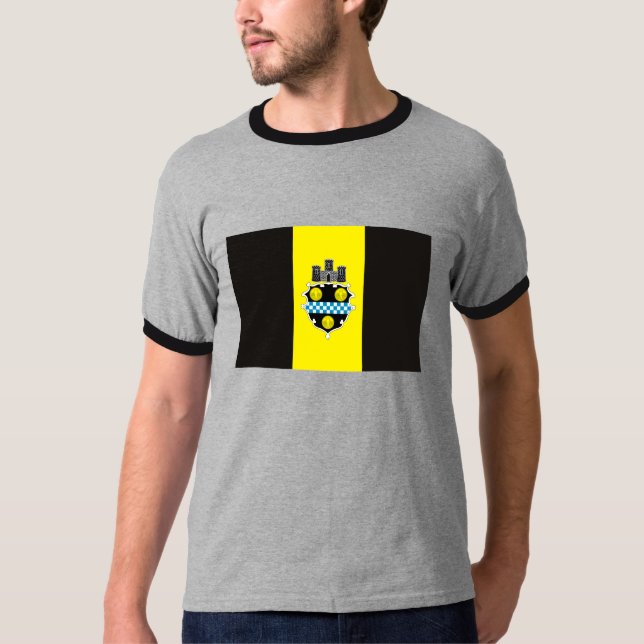 Pittsburgh-Flaggen-T - Shirt (Vorderseite)