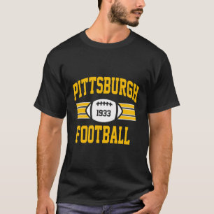 Pittsburgh Football Athletic Vintag Sports Team F T-Shirt