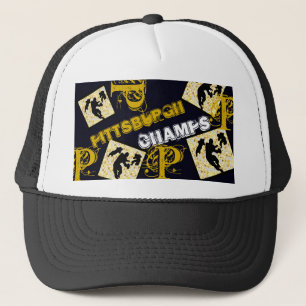 PITTSBURGH FOOTBALL TRUCKERKAPPE