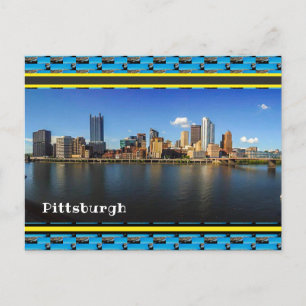 Pittsburgh Foto Postkarte