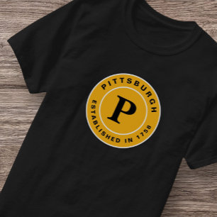 Pittsburgh Gründung 1758 Retro Yinzer T - Shirt
