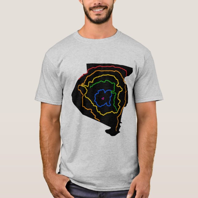 Pittsburgh-Gurt-Systems-T - Shirt (grau) (Vorderseite)