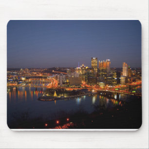 Pittsburgh, im Stadtzentrum gelegener Mousepad