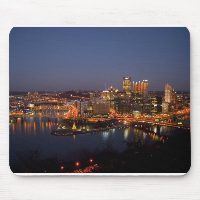 Pittsburgh, im Stadtzentrum gelegener Mousepad (Vorne)