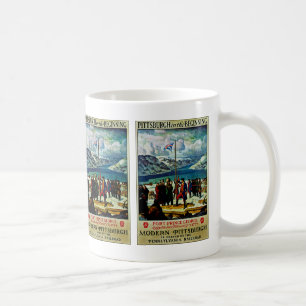 Pittsburgh in der Anfängerkaffee-Tasse Kaffeetasse