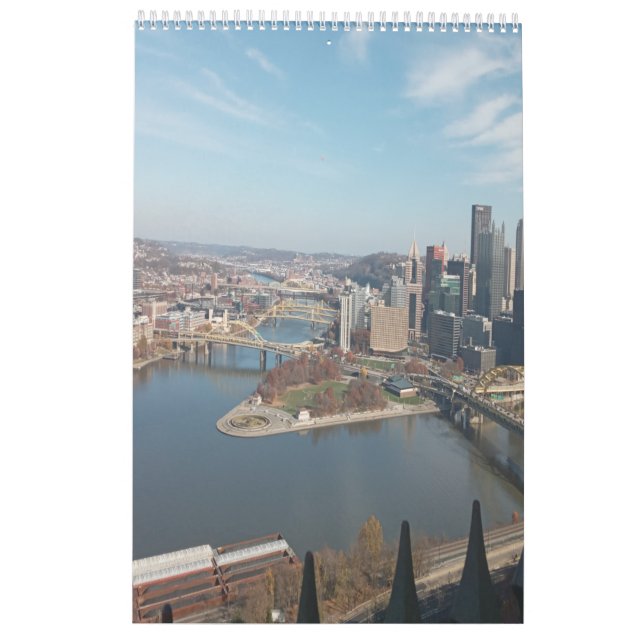 Pittsburgh in ihrer Herrlichkeit Kalender (Rückseite)