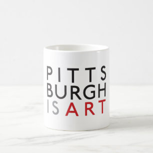 Pittsburgh ist Kunst-Tasse Tasse