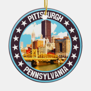 Pittsburgh Keramik Ornament