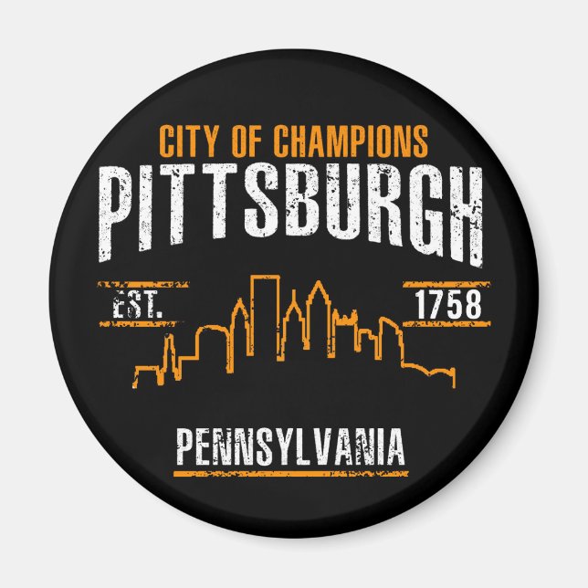 Pittsburgh Magnet (Vorne)
