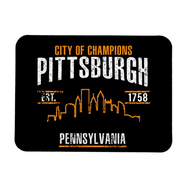 Pittsburgh Magnet (Horizontal)