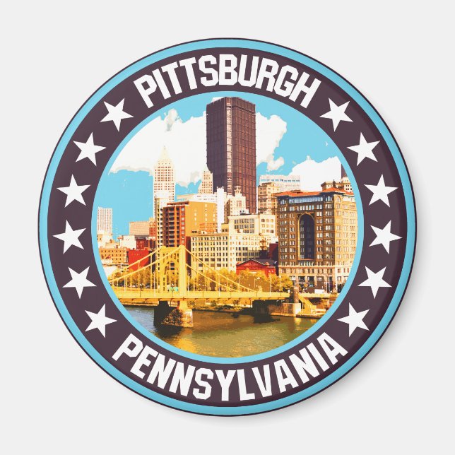 Pittsburgh Magnet (Vorne)