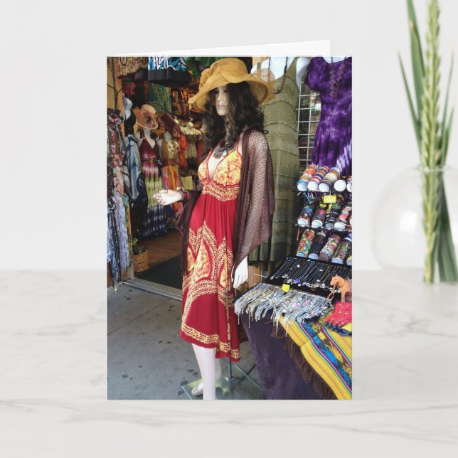 PITTSBURGH MANNEQUIN FÜR GEMEINSAMES FREUNDLICHES  KARTE (Vorderseite)