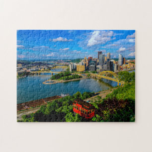 Pittsburgh mit einem Incline-Puzzle Puzzle