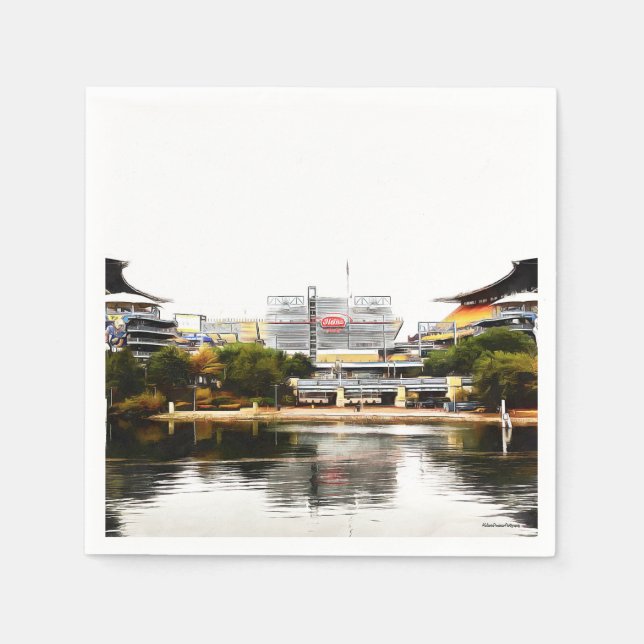 Pittsburgh Napkins Serviette (Vorderseite)