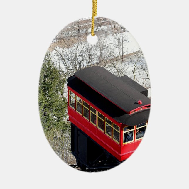 Pittsburgh-Neigungs-Flugzeug Keramikornament (Vorne)