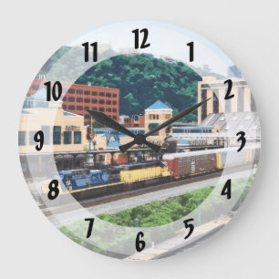 Pittsburgh PA - Bahnhof Große Wanduhr