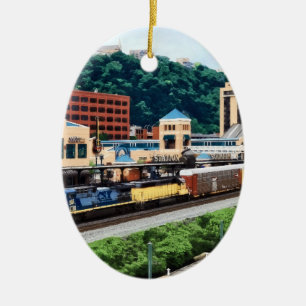 Pittsburgh PA - Bahnhof Keramikornament