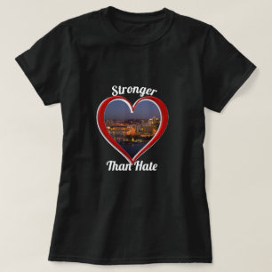Pittsburgh PA Stronger als Hass T-Shirt