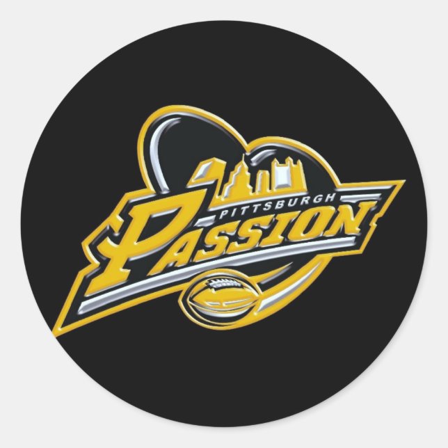 Pittsburgh Passion Sticker (Vorderseite)