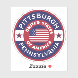 PITTSBURGH, Pennsylvania Aufkleber