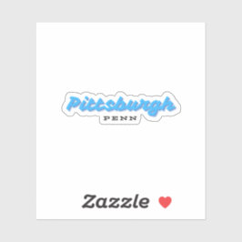 Pittsburgh Pennsylvania Aufkleber