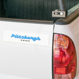 Pittsburgh Pennsylvania Autoaufkleber