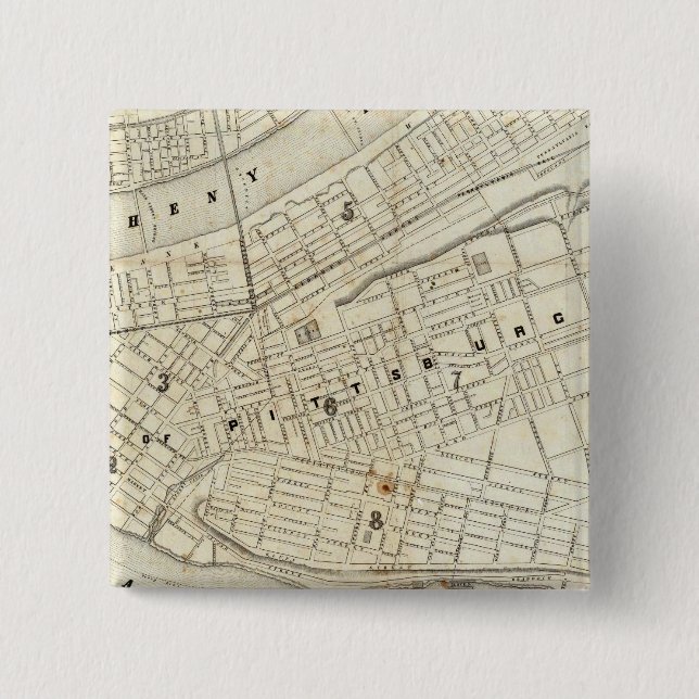 Pittsburgh, Pennsylvania Button (Vorderseite)