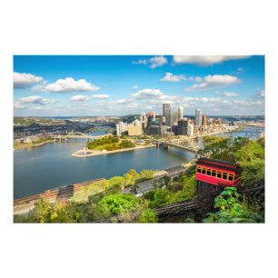 Pittsburgh Pennsylvania Duquesne Incline Fotodruck