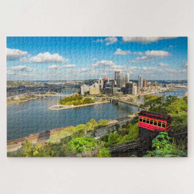 Pittsburgh Pennsylvania Duquesne Incline Puzzle (Horizontal)