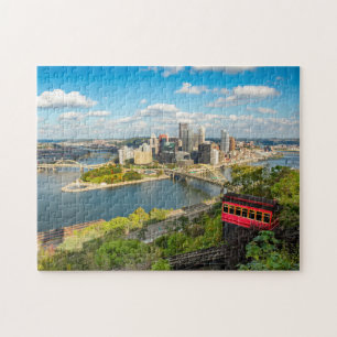 Pittsburgh Pennsylvania Duquesne Incline View Puzzle