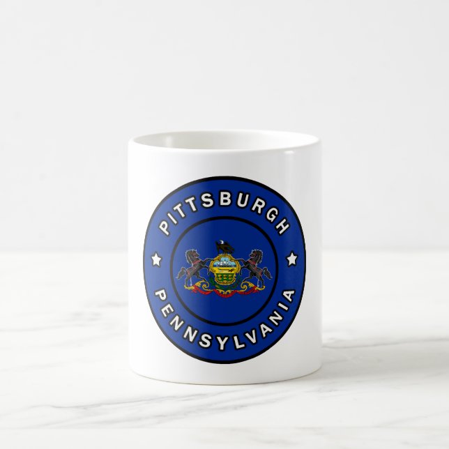 Pittsburgh Pennsylvania Kaffeetasse (Mittel)