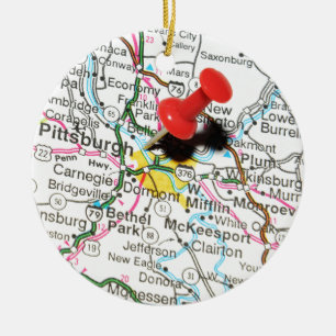 Pittsburgh, Pennsylvania Keramikornament