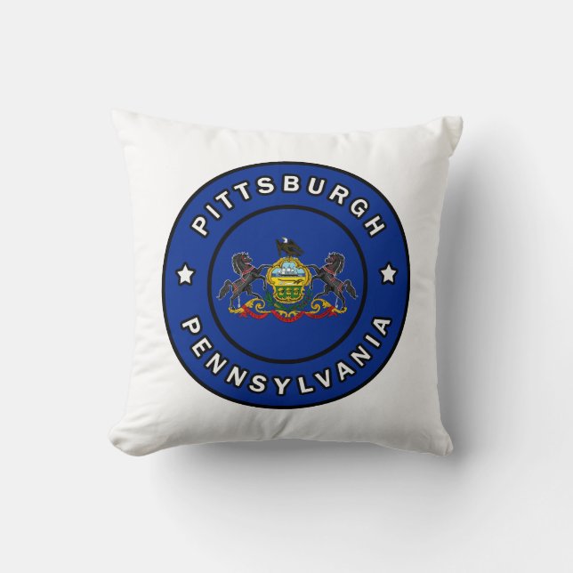 Pittsburgh Pennsylvania Kissen (Vorderseite)