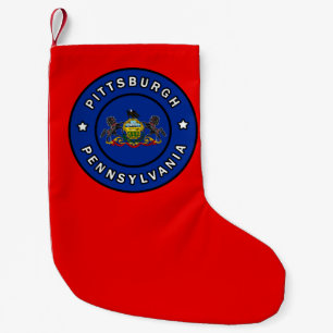Pittsburgh Pennsylvania Kleiner Weihnachtsstrumpf