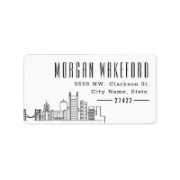 Pittsburgh, Pennsylvania Moderner Deko Skyline Lar